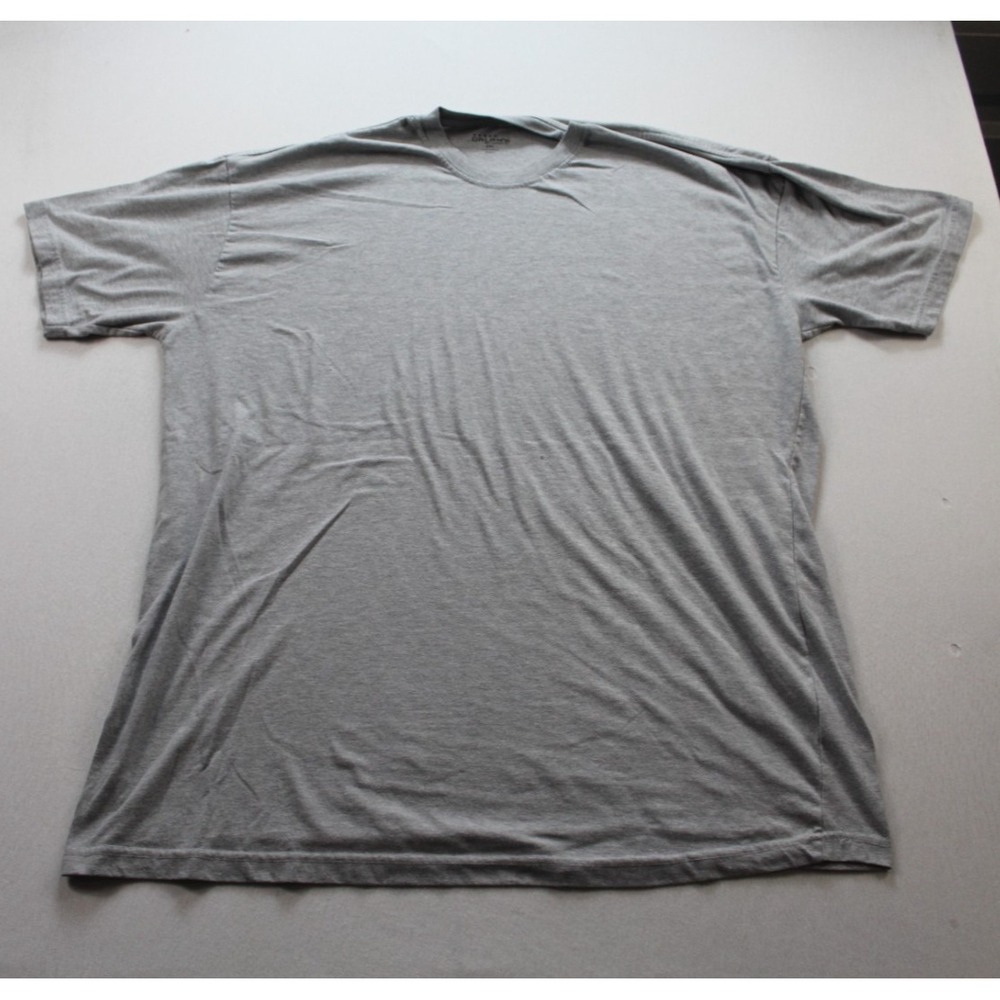 Galaxy By Harvic Men Gray Shirt Short Sleeve Crew Neck Size 5XL